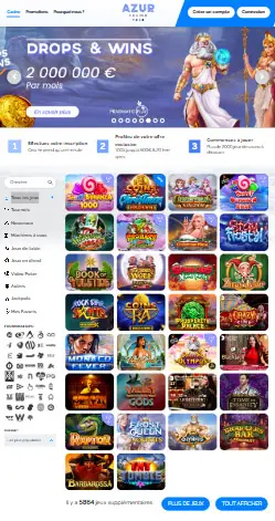 l'interface et l'application BetRiot Casino