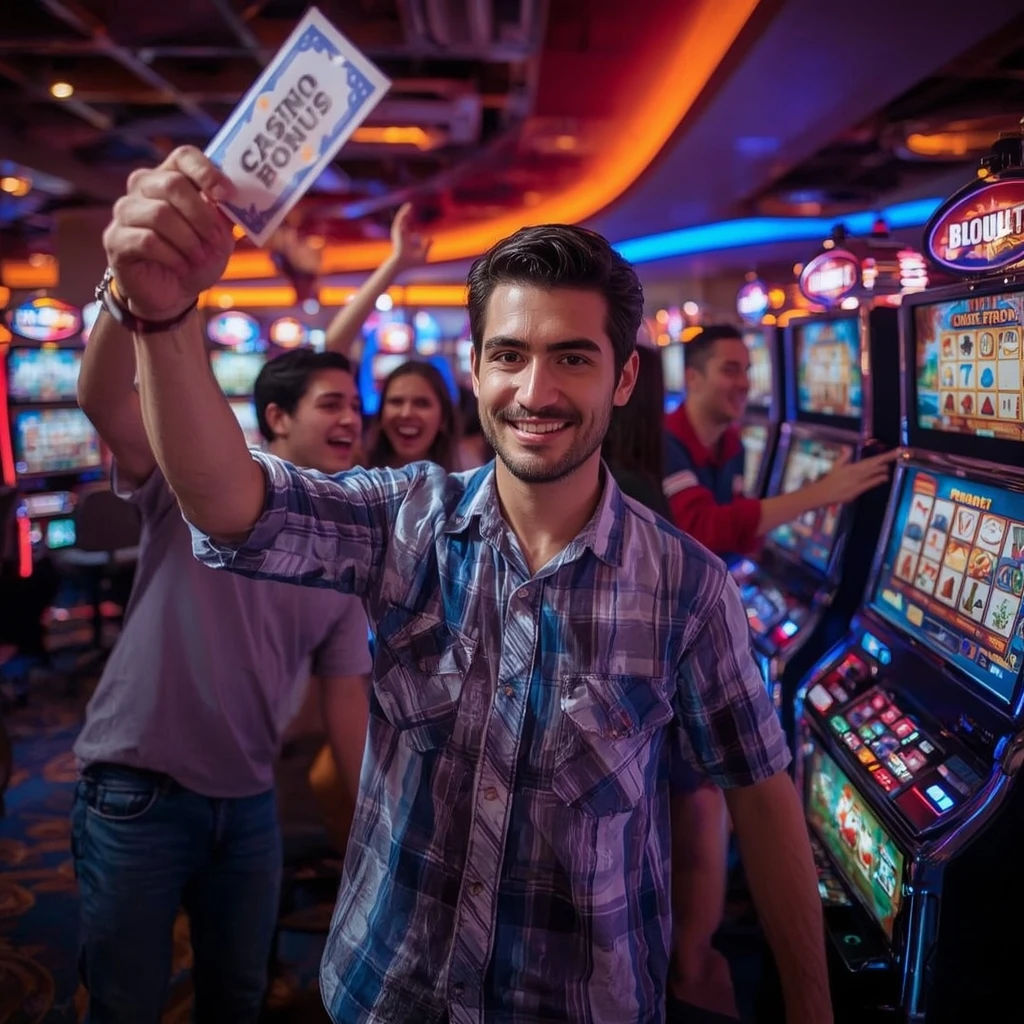 a person with a casino bonus BETRIOT CASINO