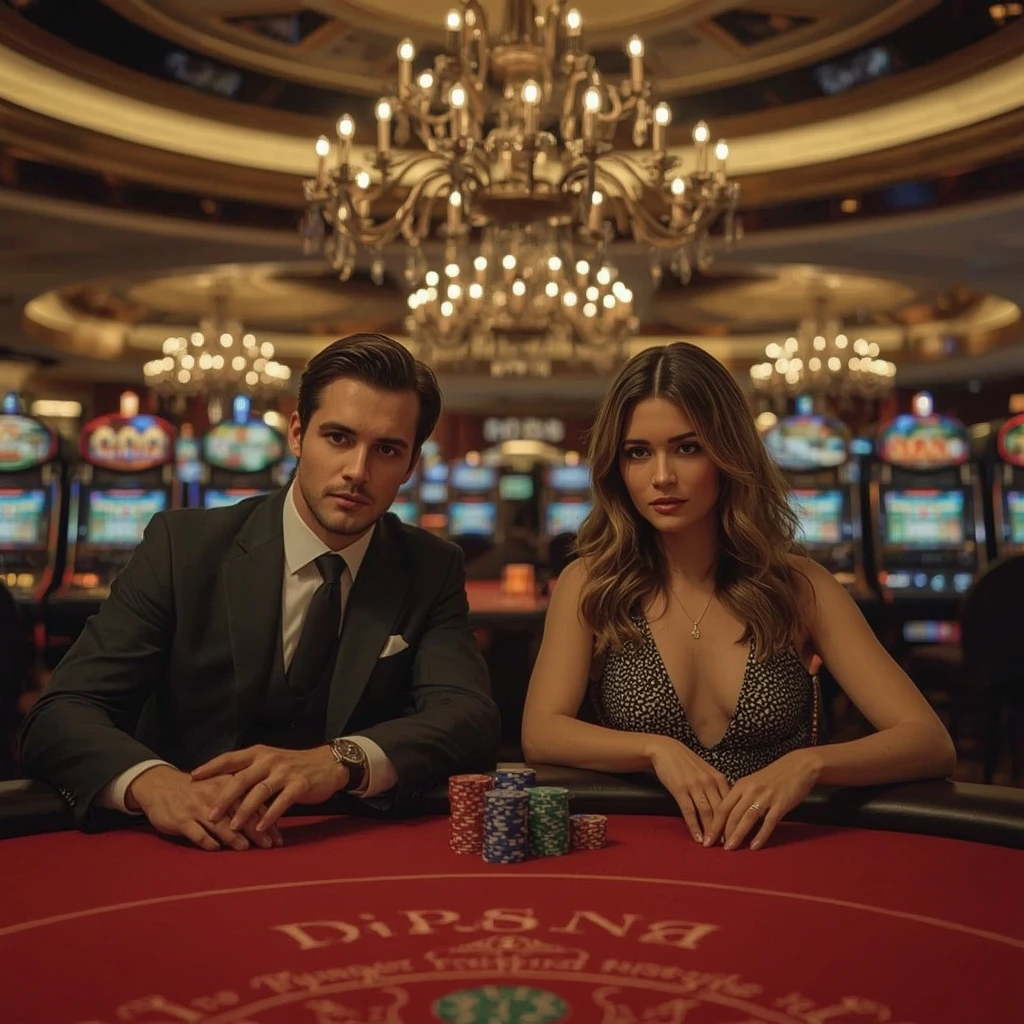 Deux joueurs de poker dans un BetRiot Casino